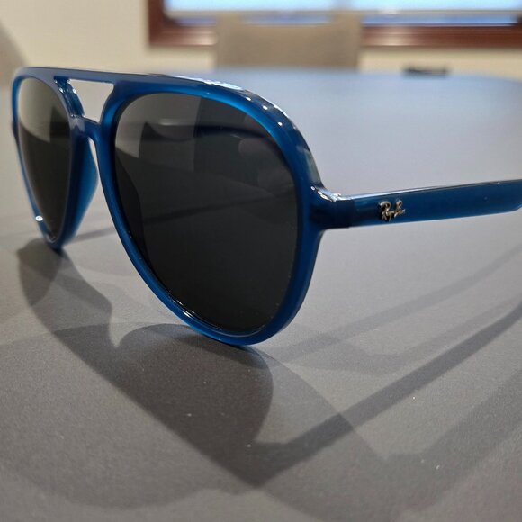 Ray-Ban Aviator Opal Dark Blue Sunglasses - ORB4376 669487 - Picture 8 of 12